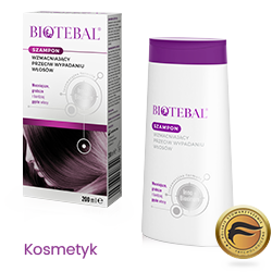 Biotebal szampon przeciw wypadaniu włosów - produkt - biotebal.pl