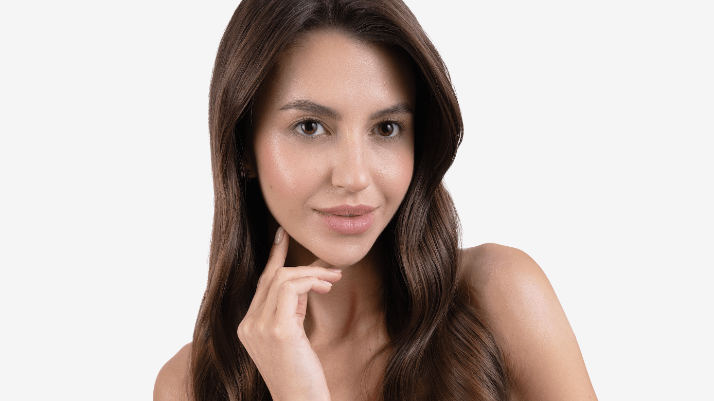 Modelka pozuje